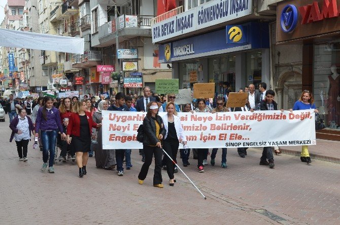 Sinop’ta Engelliler Haftası Kutlaması