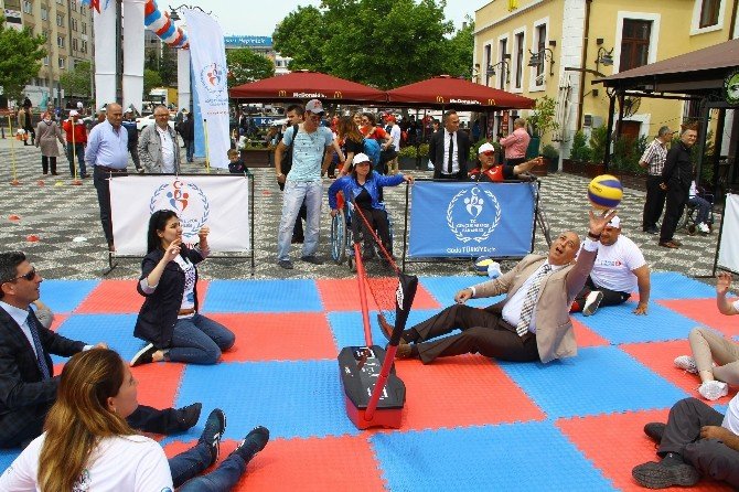 Samsun’da Engelsiz Spor Şenliği