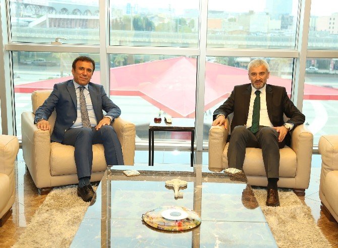 Enver Yılmaz’dan Başkan Genç’e Ziyaret