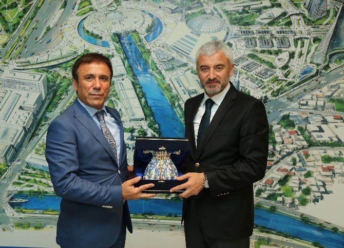 Enver Yılmaz’dan Başkan Genç’e Ziyaret