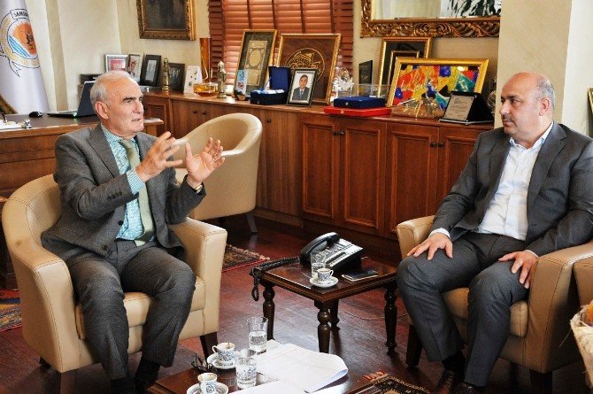 Başkan Yılmaz’a Ziyaretler