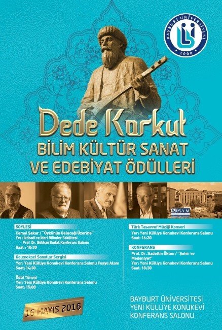 Bayburt Üniversitesi Dede Korkut Bilim, Kültür, Sanat Ve Edebiyat Ödülleri Verecek