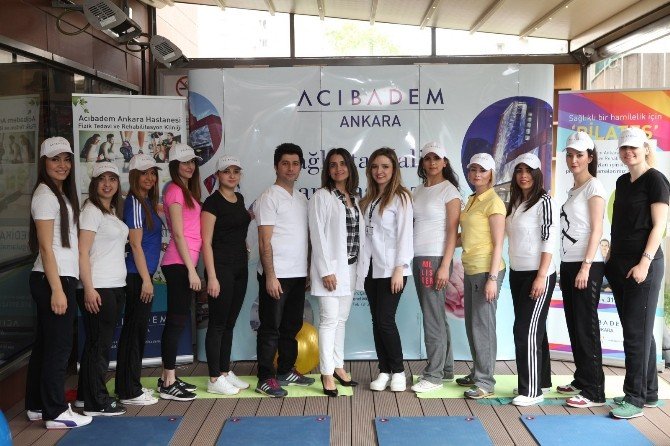 Acıbadem Ankara Hastanesi’nden “Dünya Sağlık İçin Hareket Et Günü” Etkinliği