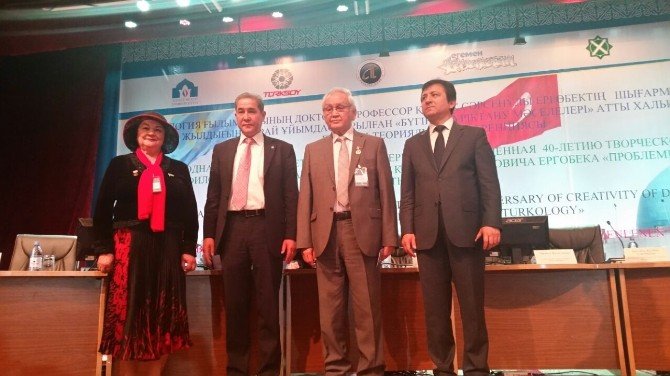 Ahmet Yesevi Üniversitesi’nde "Kulbek Ergöbek Ve Çağdaş Türkoloji" Konferansı