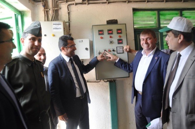 Biga’daki Bakacak Barajı’ndan Tarım Arazilerine Su Verildi