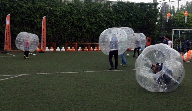 Ankara’da Big Bubble Futbol Tanıtımı