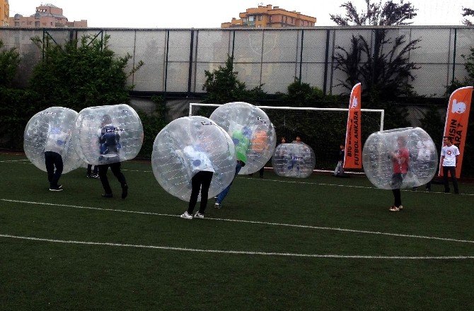 Ankara’da Big Bubble Futbol Tanıtımı