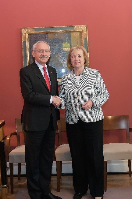 Kılıçdaroğlu, Almanya Devlet Bakanı Böhmer’le Görüştü
