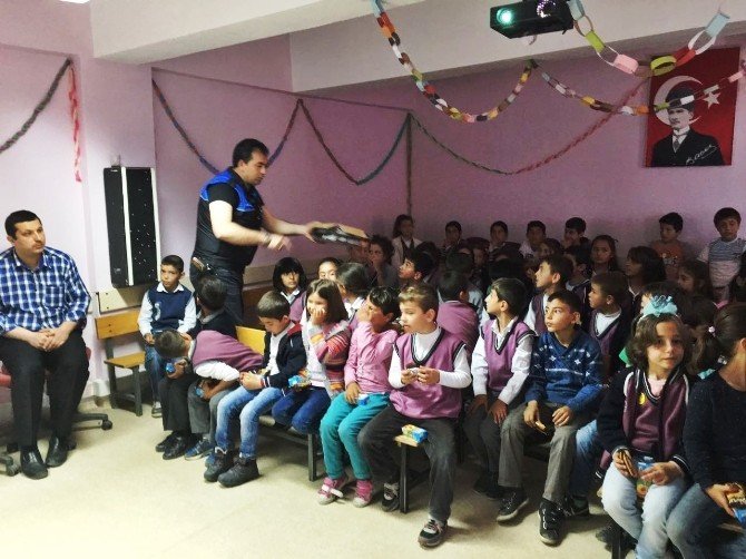 Sungurlu’da Öğrencilere Trafik Eğitimi Verildi
