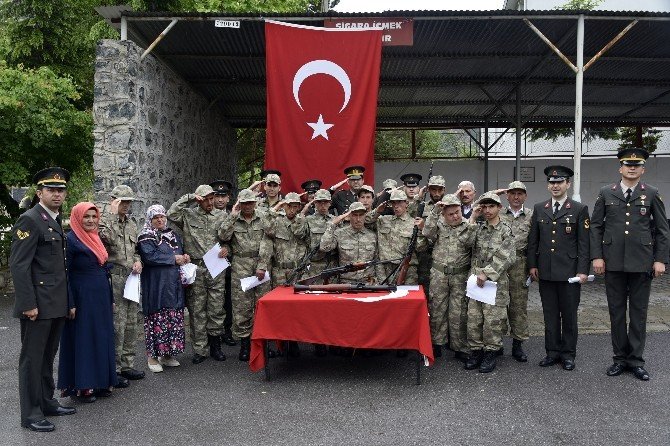 Gümüşhane’de Engelliler Bir Günlüğüne Asker Oldu
