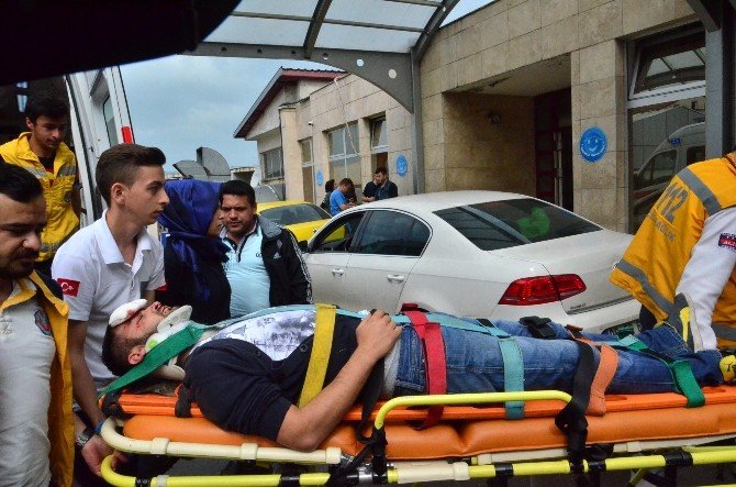 Zonguldak’ta Trafik Kazası: 1 Yaralı