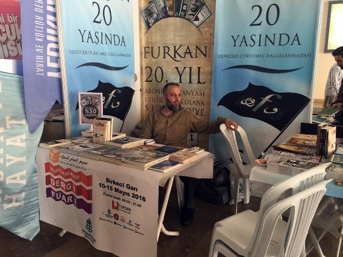Uluslararası Dergi Fuarı Ziyaretçilerini Ağırlamaya Devam Ediyor