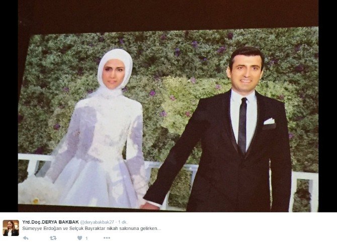 Sümeyye Erdoğan’ın Düğününden İlk Görüntüler