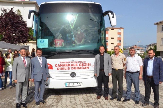 “Diriliş Durağan” Çanakkale’ye Yolunda