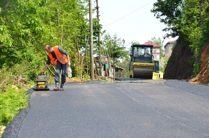 Trabzon Büyükşehir Belediyesi Asfalt Seferberliğine Başladı