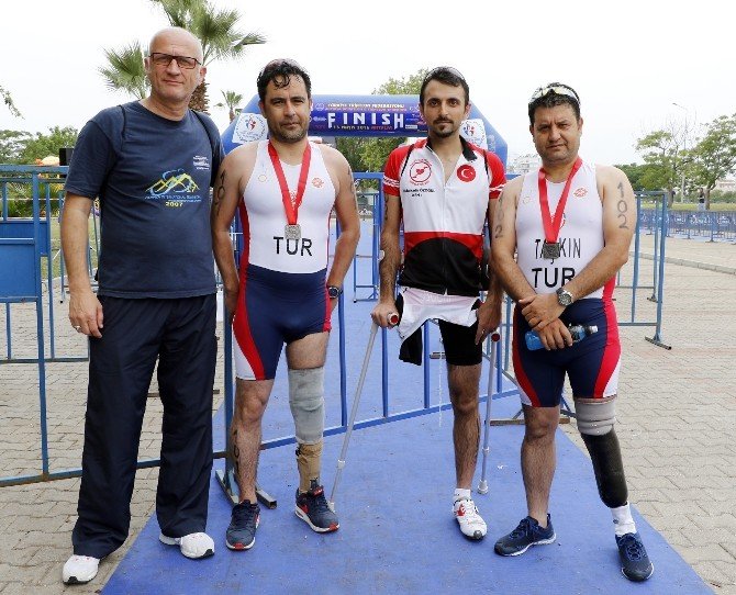Güneydoğu Gazileri Triatlona Damga Vurdu
