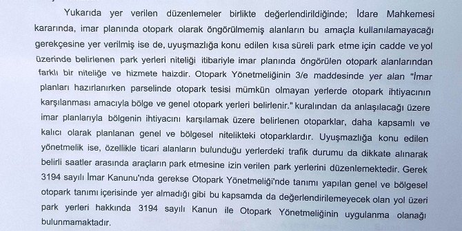 Parkomat Cezası Olanlar Dikkat