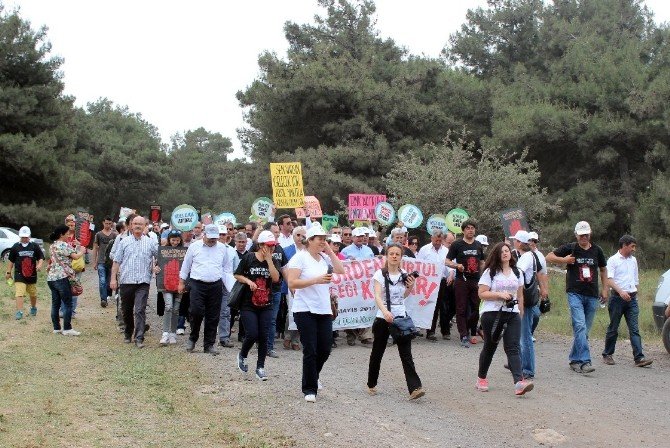 Termik Santrale Karşı Eylem Yaptılar