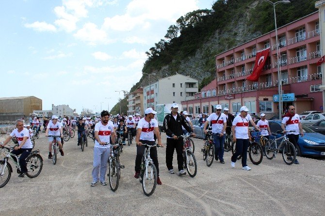 İnebolu’da Sağlıklı Yaşam İçin Bisiklet Turu
