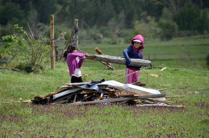 Kastamonu’da Hortum Dehşet Saçtı