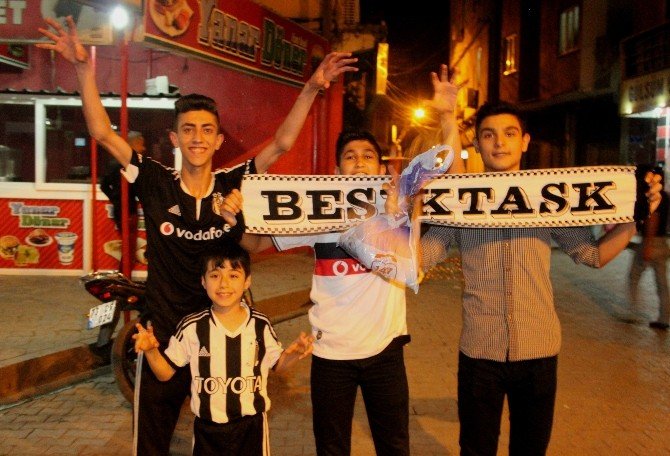 Cizrede Beşiktaş’ın Şampiyonluk Sevinci