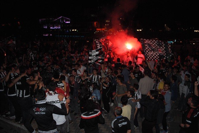 Amasya’da Beşiktaş Coşkusu