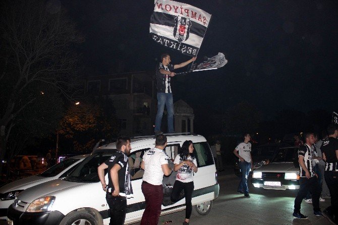 Beşiktaş Tekirdağ’ı Salladı, Kutlamalara Galatasaraylılar Da Katıldı