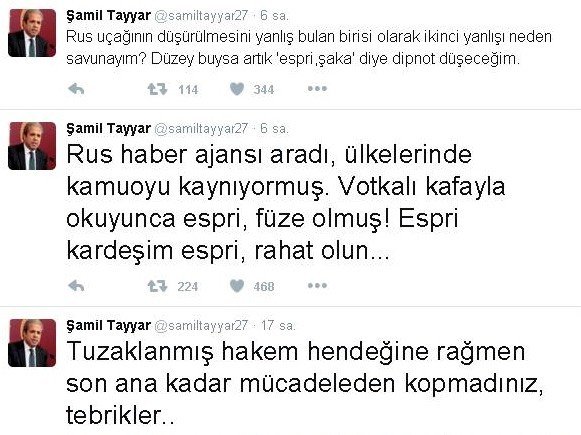 Şamil Tayyar’ın Cska Moskova Tweeti Rus Basınında