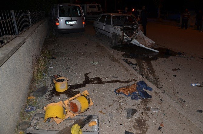 Osmancık’ta Trafik Kazası: 2 Yaralı