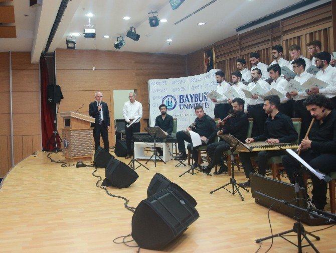 Bayburt Üniversitesinde Türk Tasavvuf Müziği Konseri