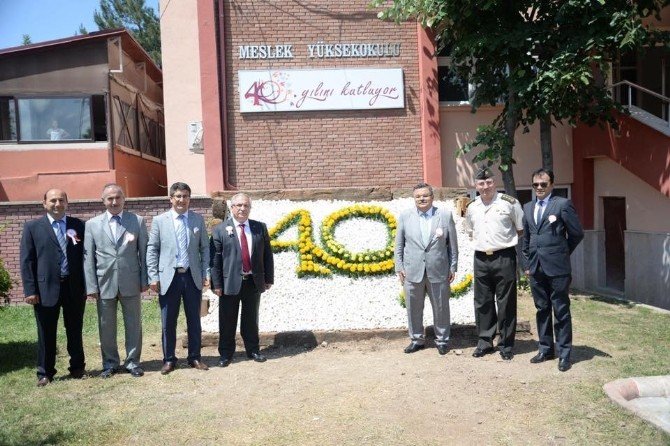 Bilecik Şeyh Edebali Üniversitesi Myo’nun 40’ıncı Yıl Kuruluş Yıl Dönümü Görkemli Bir Şekilde Kutlandı