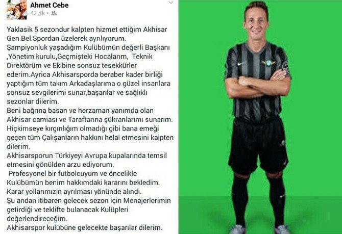 Akhisar Belediyespor’da Bir Ayrılık Daha