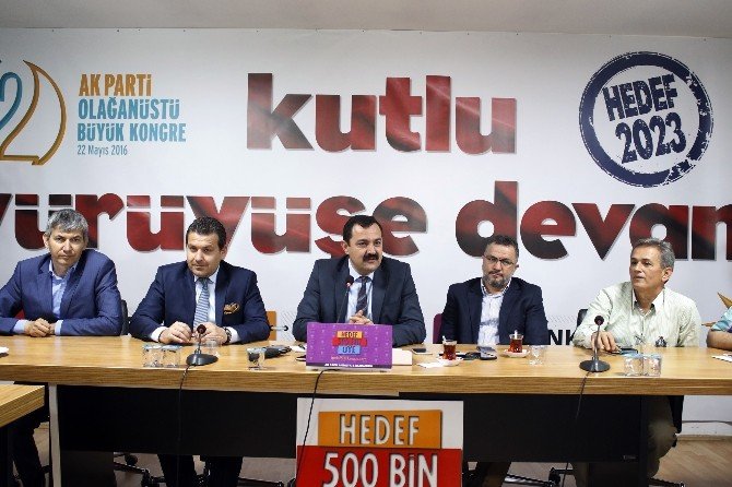 Ak Parti Antalya’dan Yeni Genel Başkana Erken Destek