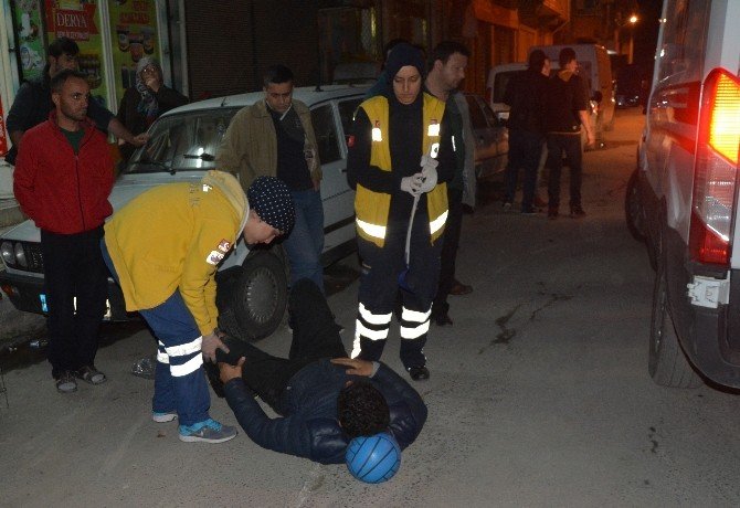 Bafra’da Motosiklet Kazası: 1 Yaralı