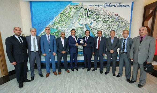 Samgüdef’ten Başkan Genç’e Ziyaret