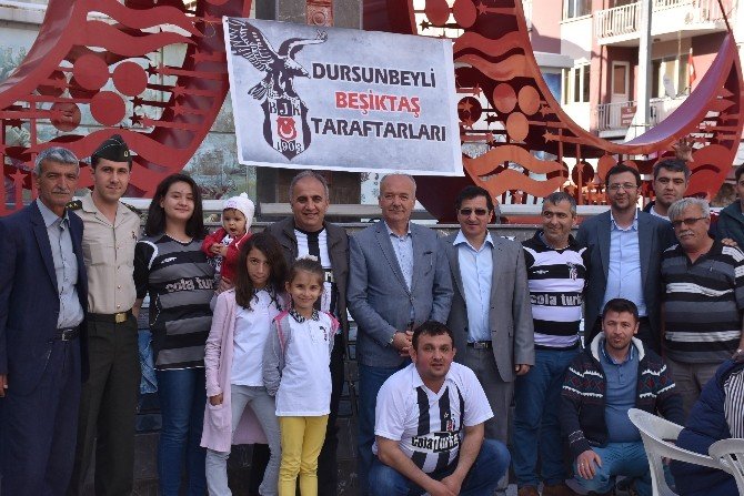 Dursunbeyli Beşiktaşlılar Şampiyonluğu Farklı Kutladı