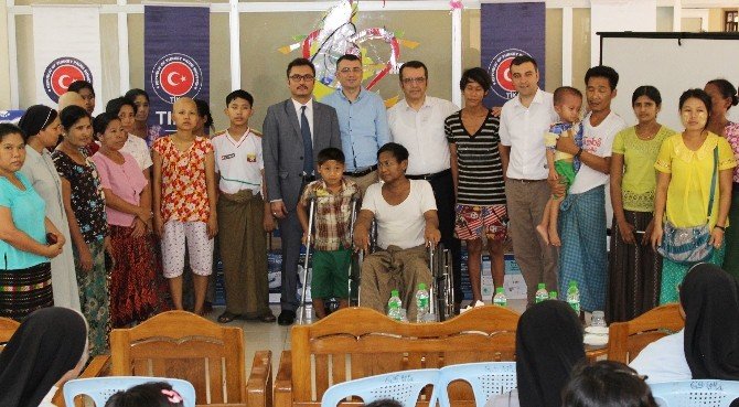 Tika’dan Myanmar’a Destek