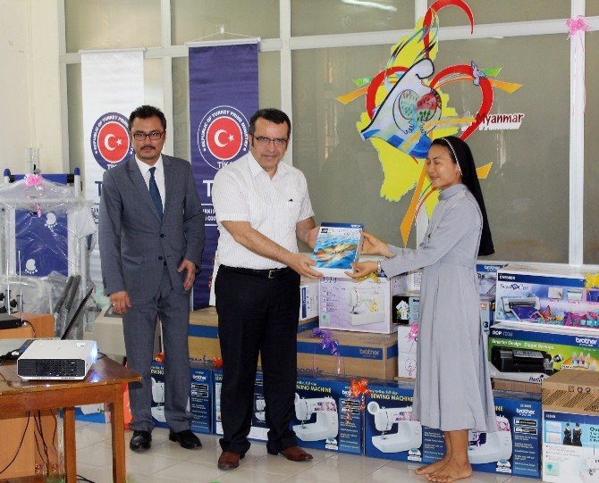 Tika’dan Myanmar’a Destek