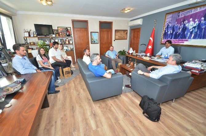 Türkiye Basketbol Süper Ligi Direktöründen Foça Ziyareti