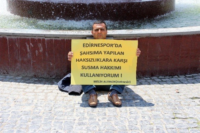 Parasını Alamayan Antrenör Çıldırdı