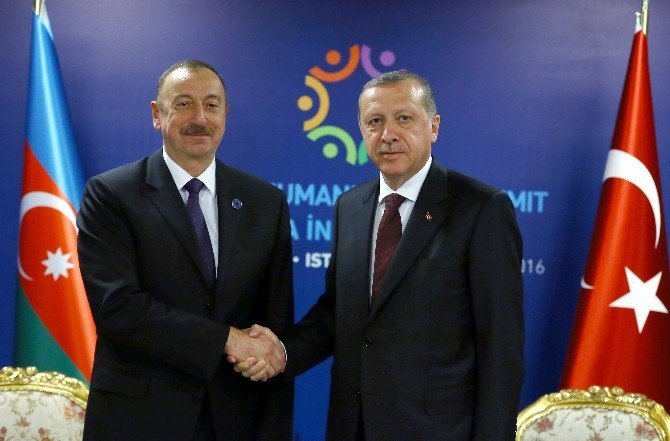 Cumhurbaşkanı Erdoğan, Aliyev İle Görüştü