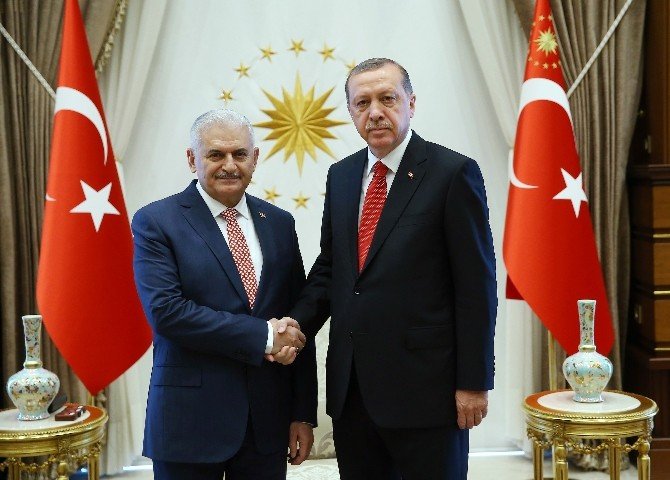 Ak Parti Genel Başkanı Yıldırım, Cumhurbaşkanlığı Külliyesi’nde