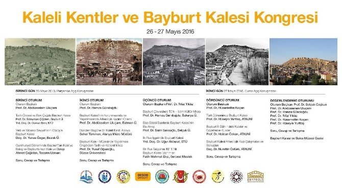 “Kaleli Kentler Ve Bayburt Kalesi Kongresi”