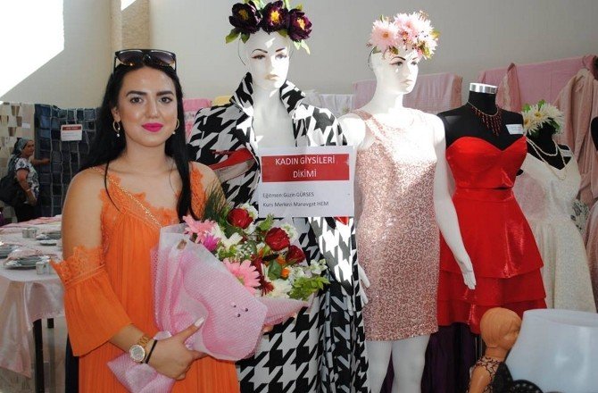 Manavgat Halk Eğitim Merkezi’den Yılsonu Sergisi