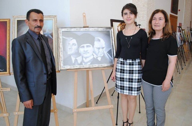 Manavgat Halk Eğitim Merkezi’den Yılsonu Sergisi