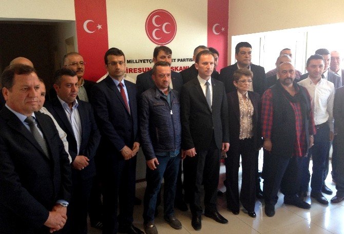 Mhp Giresun İl Yönetimi Tanıtıldı