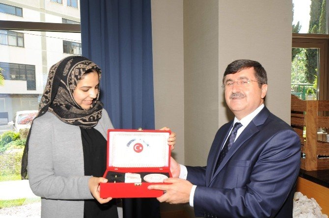 Trabzon Valisi Abdil Celil Öz, Türkiye-fas Parlamentosu Dostluk Grubu Heyetini Kabul Etti