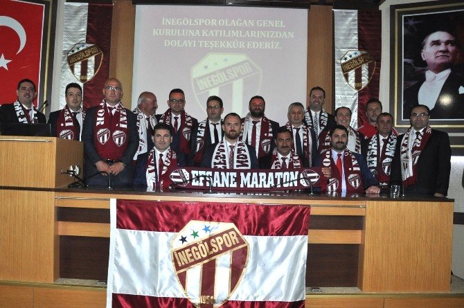 İnegölspor Yeni Yönetiminde Görev Bölümü