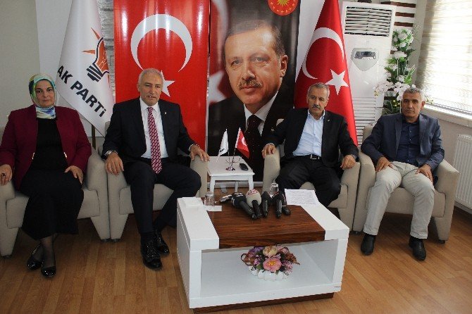 Ak Parti Malatya Milletvekili Mustafa Şahin, Chp’ye Tepki Gösterdi
