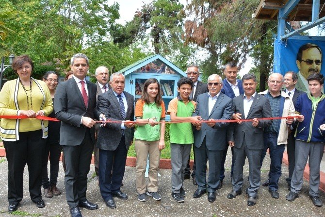 Bafra’da “Parklarda Kütüphane, Okumak Şahane”projesi